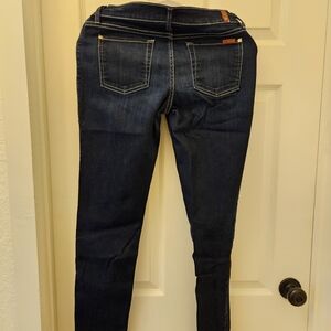 7 For All Mankind, Dark Blue Skinny Women's Jeans, 28